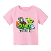 Funny T Shirt Cotton Men Women Pvz Plants Vs Zombie Plants Vs Zombie 2 Print Kids T Shirts Video Game Garden Warfare Plants 2