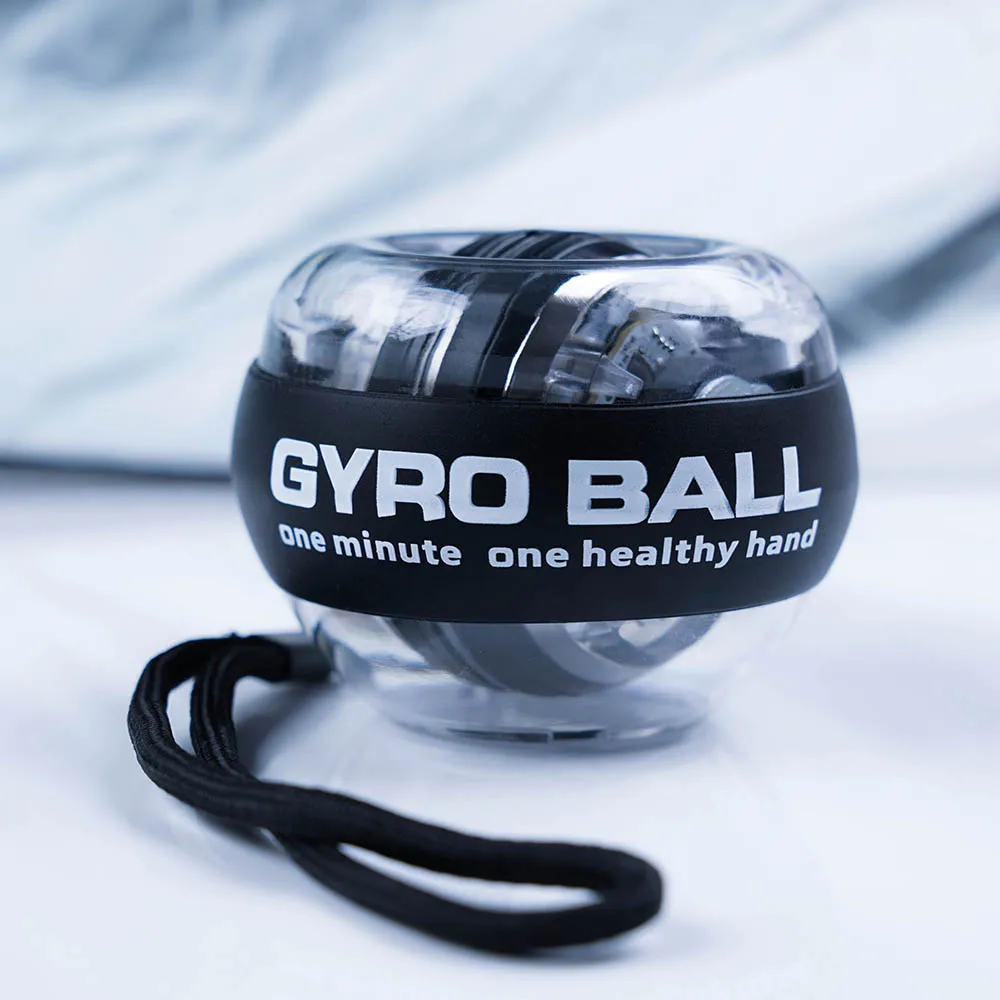 Boule de poignet - Bleu - Démarrage automatique - LED - Gyroscope - Relaxation musculaire - Sport Boule de poignet - Bleu - Démarrage automatique - LED - Gyroscope - Relaxation musculaire - Sport