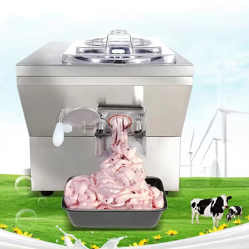 

Настольная машина для мороженого из нержавеющей стали с несколькими вкусами, высокомощная Коммерческая Машина для твердого мороженого