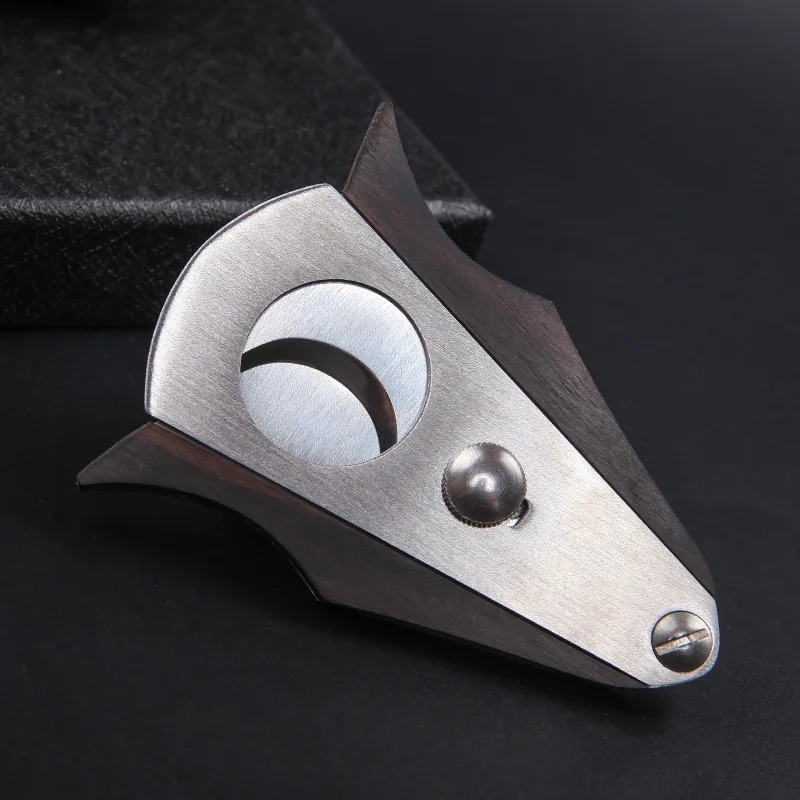 Cigar Cutter Double Blade Guillotine Cigar Cutter Stainless Steel Luxury Cigar Accessories