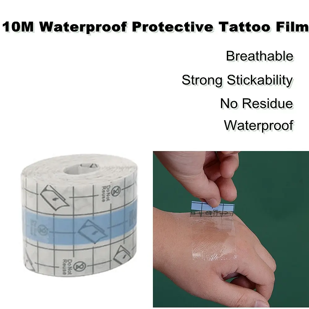 10M Waterproof Tatoo Film Skin Protective Healing Tattoo Adhesive