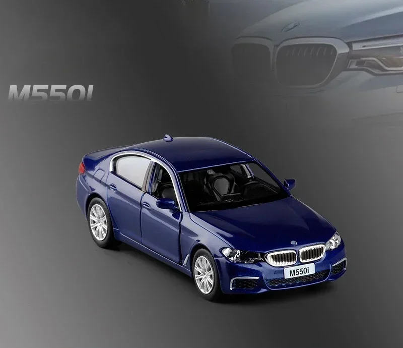 Luxury Alloy Diecast BMW Toy Car - 1:36 Scale Metal Collection