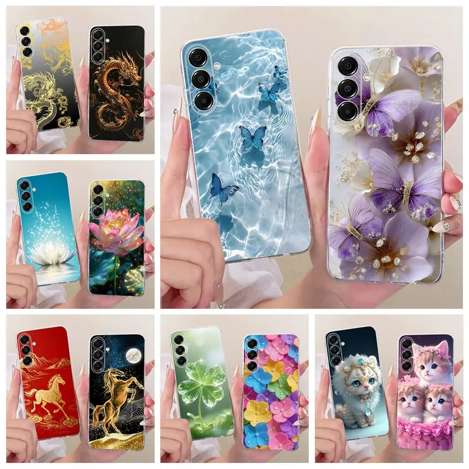 Luxury Butterfly Painted Soft Silicone Cover