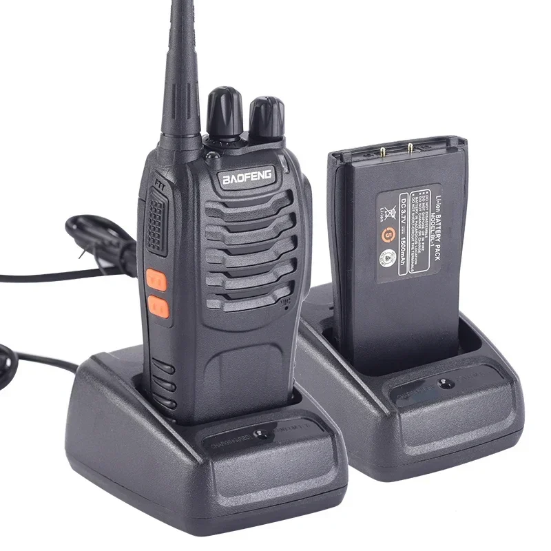 Original Baofeng BF-888S Walkie Talkie Battery Compatible with BF-666S BF-777S H777 H-777 RT21/RT24/RT28/RT53 Two-way Radio BL-1 5