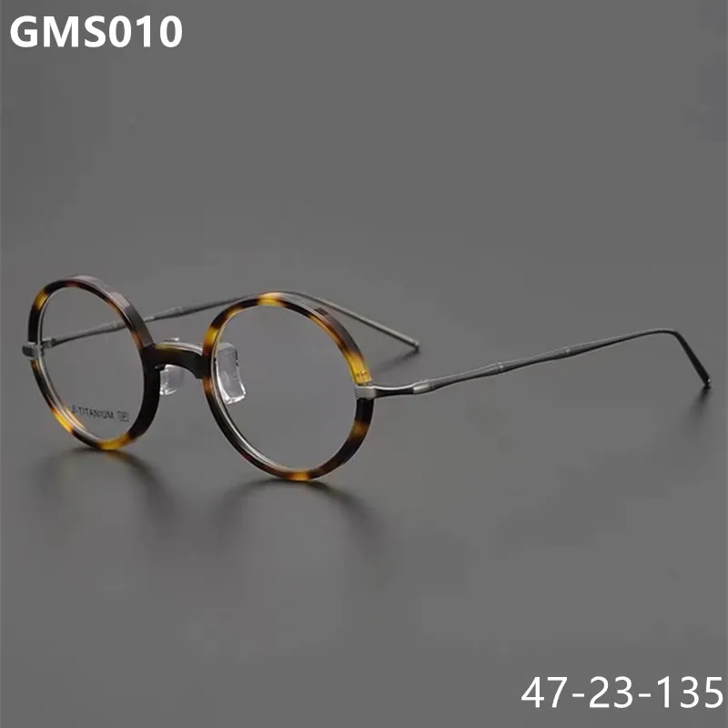 MUTYNE Fantasia Vintage Rotonda Retrò In Titanio Con Clip Magnetica Su Lente Per Montatura Per Occhiali Da Sole, Verde Militare Nero