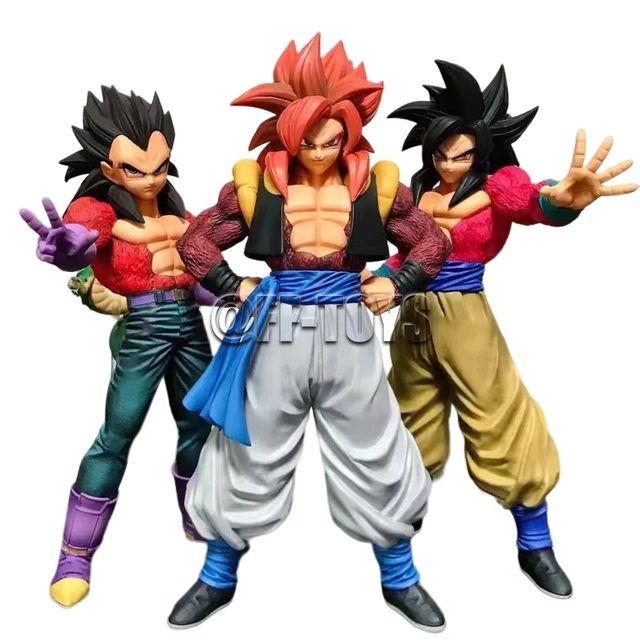 Anime Dragon Ball Gogeta Figurine, Super Saiyajin 4, Goku, Vegeta, Broly,  Vegetto, Estatuto de PVC, Colecionáveis