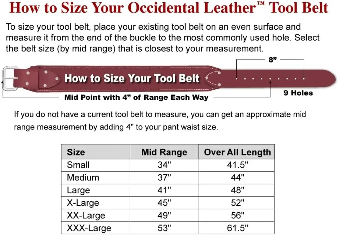 leather 9525LH LG The Finisher Set - Left Handed 3