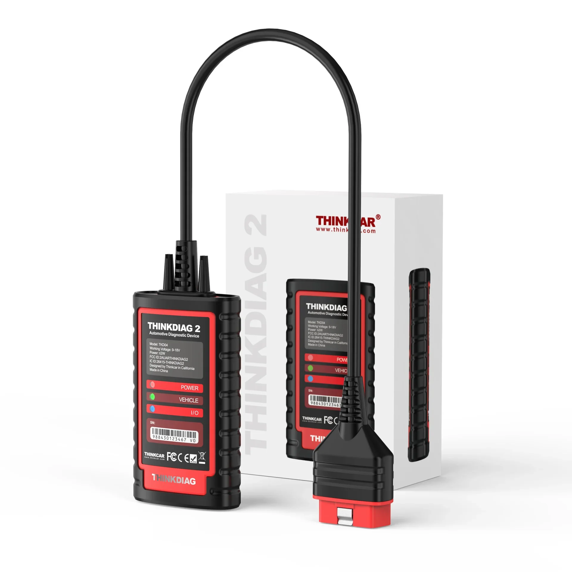 

Thinkdiag 2 OBD Scanner Support CAN FD Protocols Fit For GM Car Brands Free Full Softwares 16 Reset Functions ECU Code