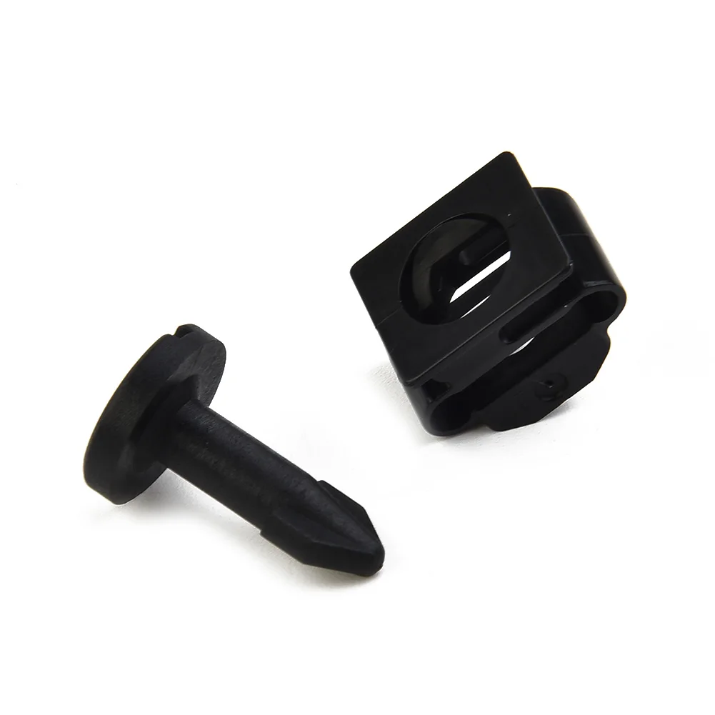 Plastic Engine Cover Stud & Stay Grommet Kit 2pcs For Honda 91501-SS8-A01 91601SS8A01 Engine Cover Bolt Bonnet Hood Clips engine cover bonnet