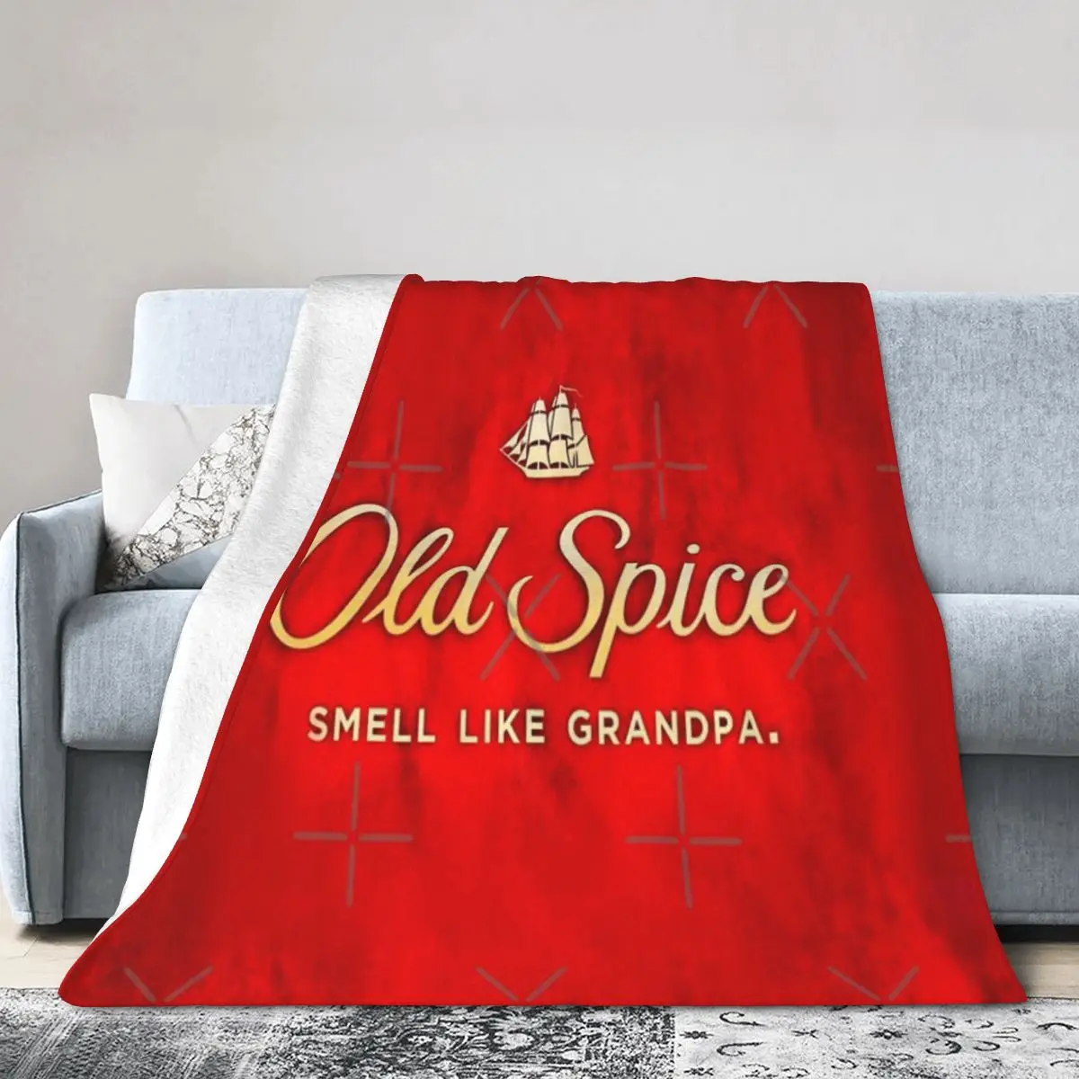 Old Spice Una Coperta In Micro Pile Ultra-Morbida