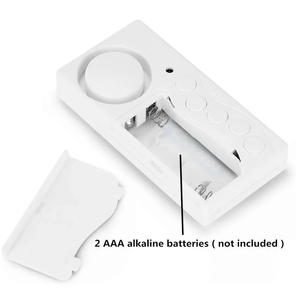 Zexmte Door Window Security Alarm Wireless Time Delay Door Opening Sensor Anti-theft Smart Home Refrigerator Security Protection