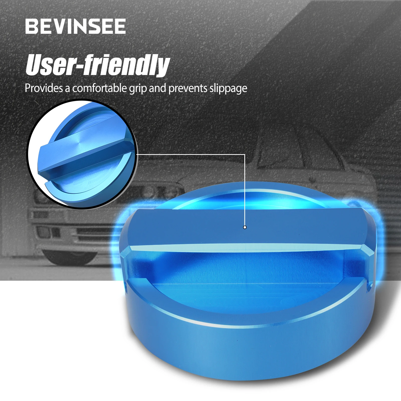 BEVINSEE Engine Oil Filler Neck Sealing Cap For BMW E90 E91 E92 E93 E36 E39 E46 E60 E81 E87 F20 F30 X1 E84 X3 X5 Z3 Z4 E85 E86 oil filler cap
