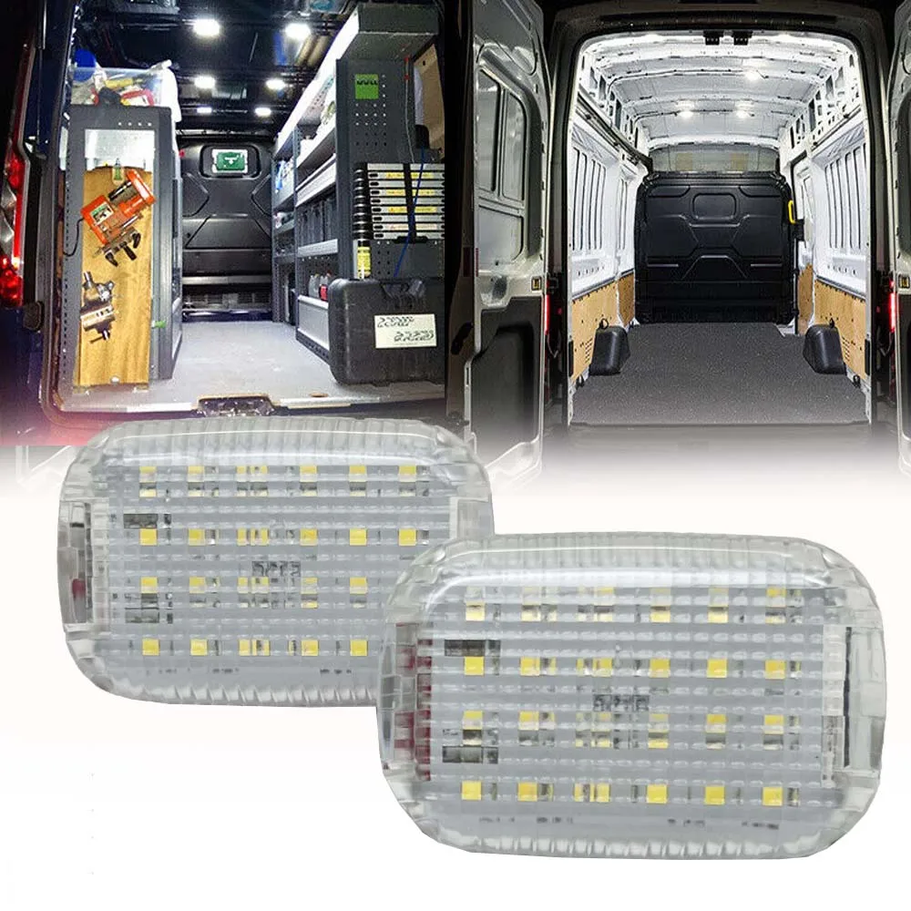 2x LED Interni Ford Transit MK8 - Luce Cupola Carico Bianco 6000K, Canbus Senza Errori - Foto 10