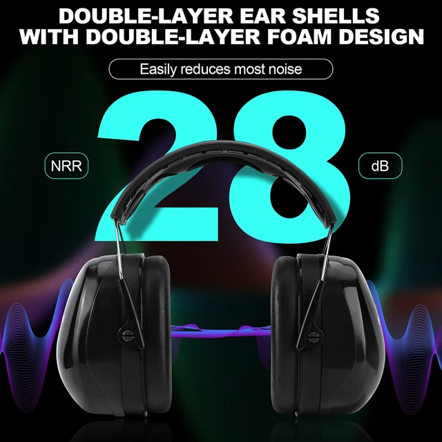 HOCAZOR Hearing Protection Earmuffs