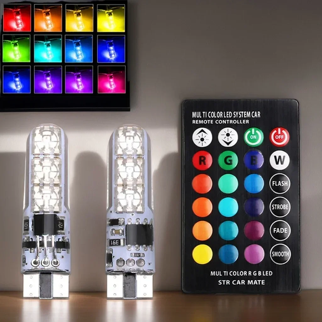 Colorful Width Indicator Light Remote Control Daytime Running Light Modification Super Bright Car Width Indicator Light LED