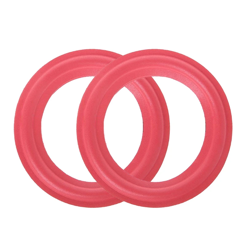 

2024 New Anti-aging Red Speaker Foam Surround Elasticity & Durable Rubber Kits