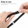 NUOLUX Adult Pirate Eye Patch Skull Crossbone Eye Patch Eye Mask for Halloween (Black) Skull eye mask 2