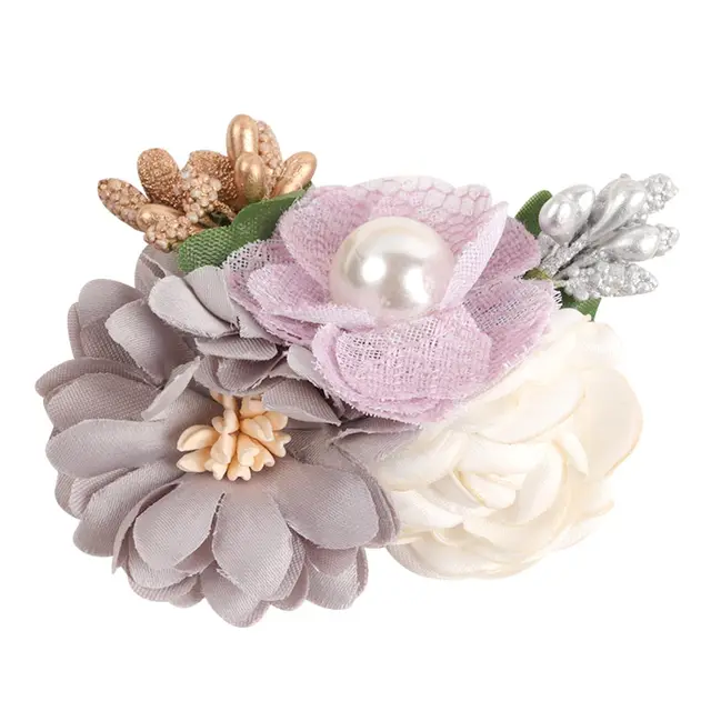2022 New Chiffon Flower Hair Clips Pins Accessories Cute Hair Clips Pins for Baby Girls Toddlers Hairpin Kids заколка для волос 61