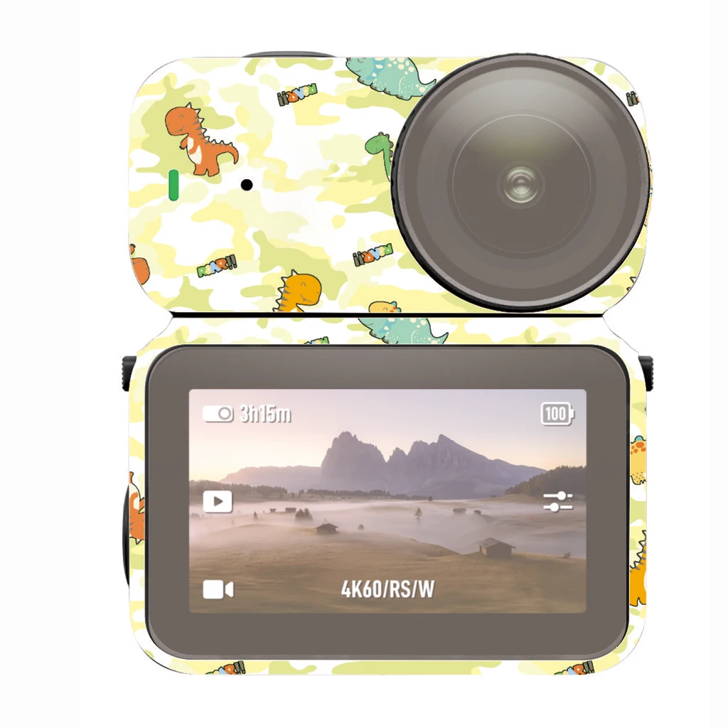 PVC-Aufkleber für DJI OSMO 360/für DJI OSMO NANO, kratzfeste Aufkleber, Dekoration, Schutzfolie, Sportkamera-Zubehör – Detail 16