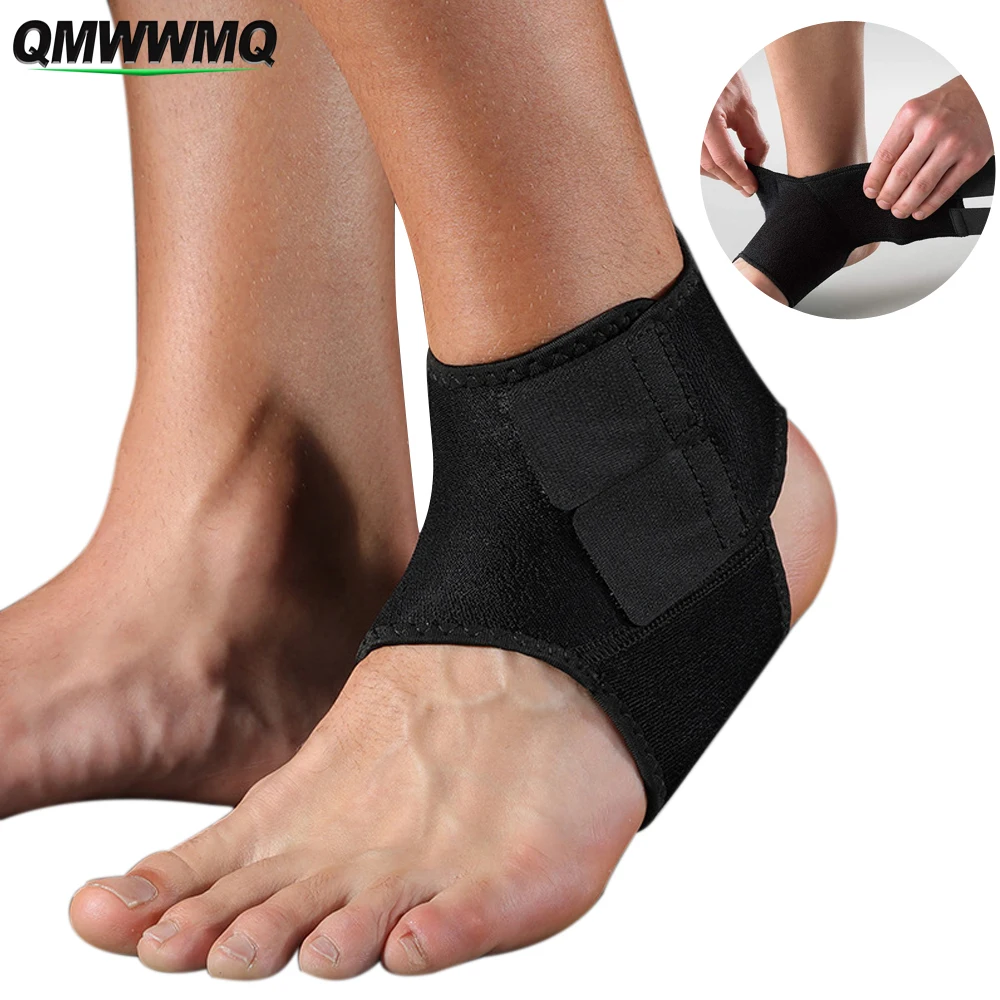 

1Pcs Ankle Support Adjustable Ankle Brace Breathable Material Super Elastic & Comfortable,One Size Fits all, Suitable for Sports