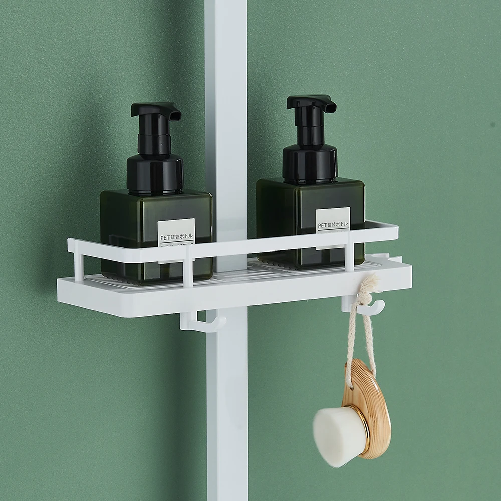 Description Picture 3 of itemWhite Hot and Cold Bathroom Shower Faucet Set Grey 4/3 Ways Rainfall Bath Mixer Tap with Tub Spout Bidet Crane Hot Cold System T