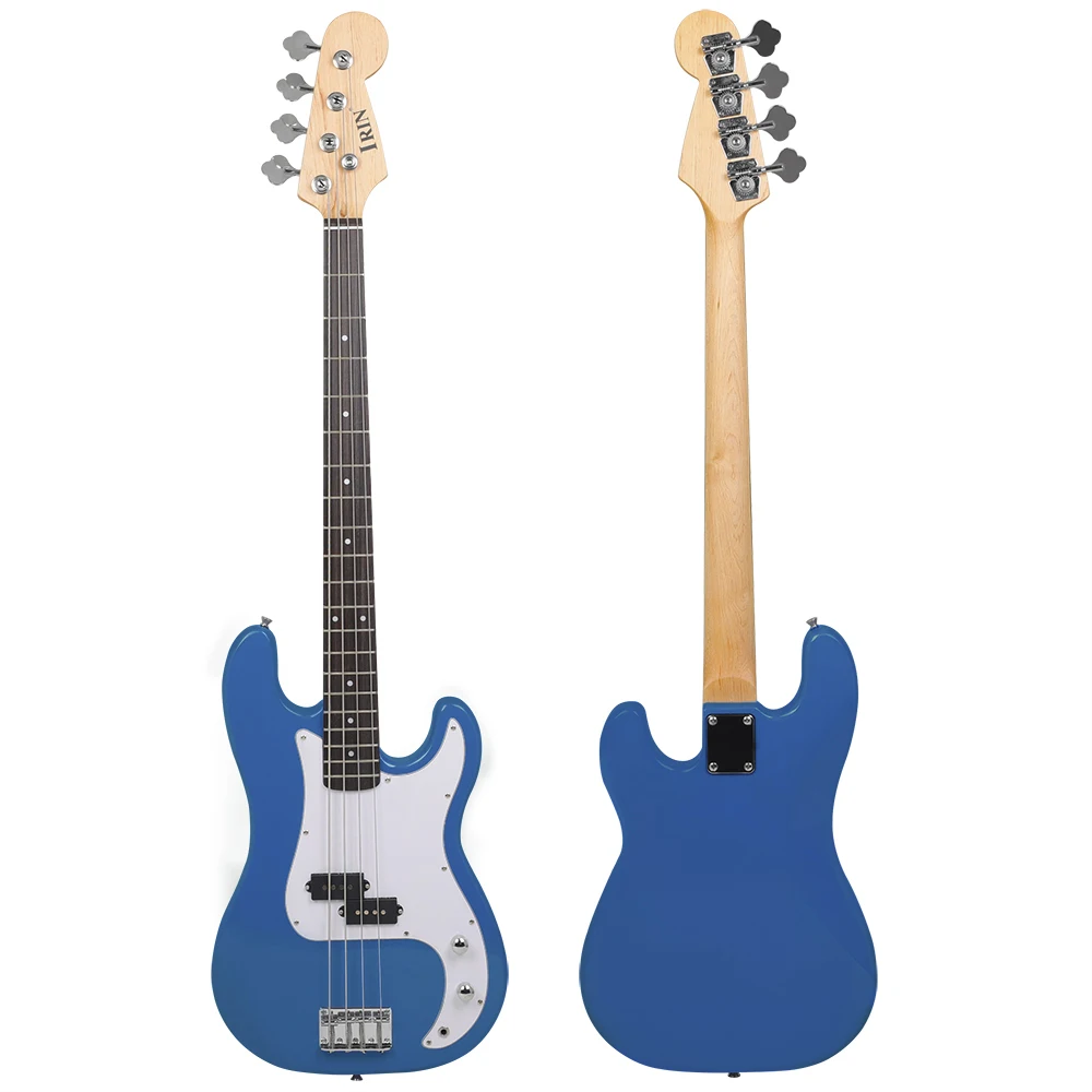 ST Bass Guitar Maple Body Electric Bass Guitar Professional Play Performance with Bag Strings Strap Tuner Accessories electric bass guitar