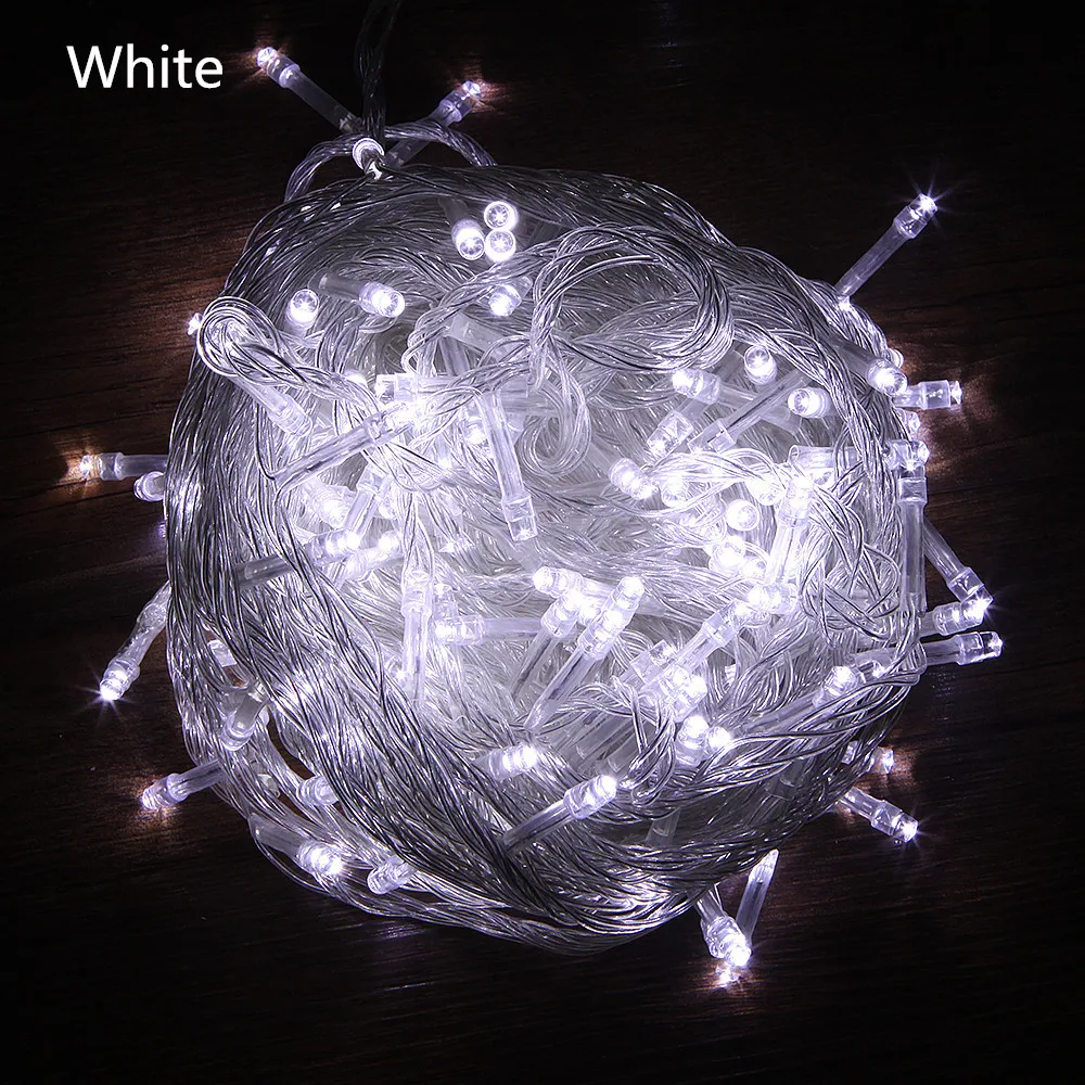 thumbnail image 1 of Led String 100m 50m 30m 20m 10m 5m Lights Christmas EU/US Plug 220v/110v Led Garland Led String Lights Outdoor Christmas Lights, 1 of 5