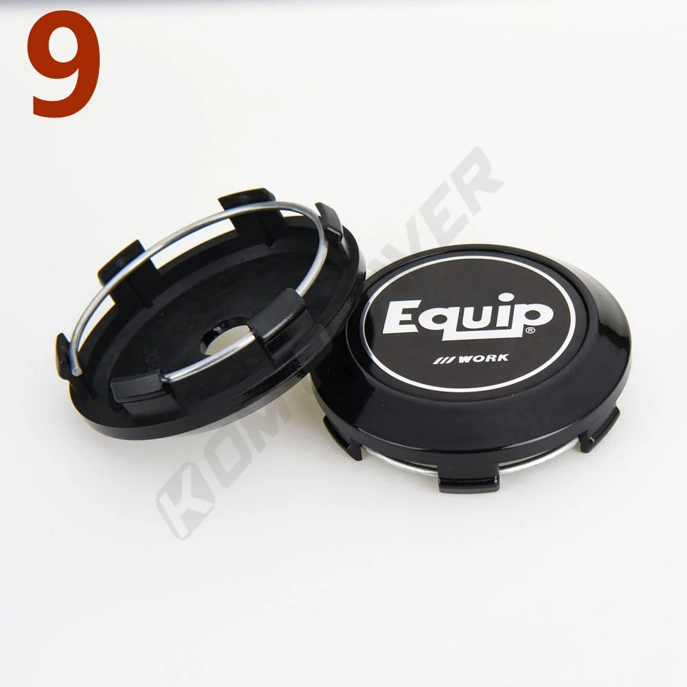 OD 68MM / ID 64MM Center Rim Cap WORK EMOTION EQUIP MEISTER VS Emblem Wheel Cover Cap Wheel Hub 4PCS car wheel hub covers car cap