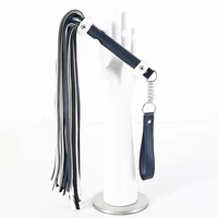 78CM Premium PU Leather Horse Whip,Reinforcement Handle Suede Flogger Whip Cowhide Horse Riding Whip Horse Training Crop 1