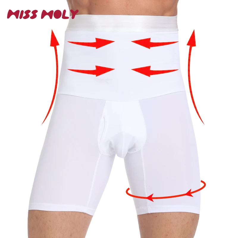 

Body Shaper Tummy Control Compression Shorts Mens Belly Slimming Shapewear Abdomen Reducer Panties Fitness Boxer Pants Underwear