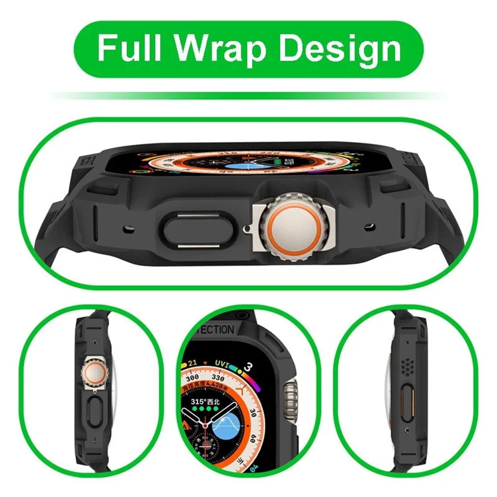  ġ Ʈ + ̽, Ʈ 49mm Ǹ   +  Ŀ, iWatch ø 8 Ʈ 49mm Ʈ 