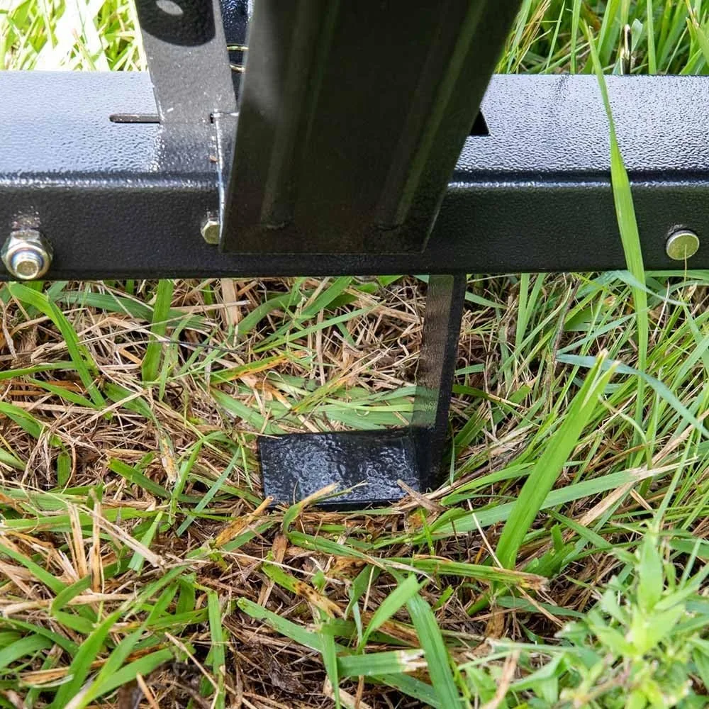 400 LB (10 Cu. Ft.) Economy Dump Cart, Tow-Behind Poly Cart for Lawn/Garden Tractors, ATVs, and UTVs, Hands-Free Unloading