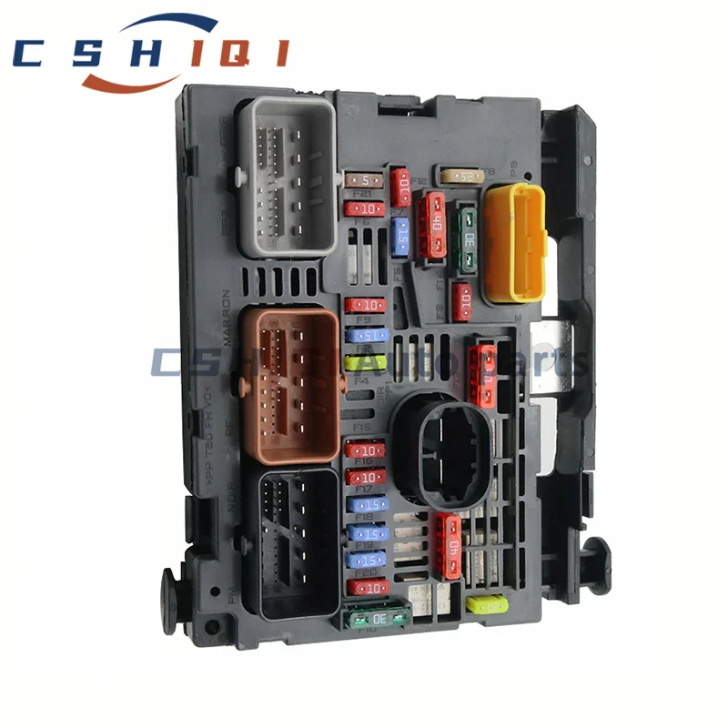 9809742780 Fuse Box Unit Assembly Under Bonnet BSM R01 R18 R02 R19 For Peugeot 3008 407 Citroen C4 PICCASO C5 2008- New