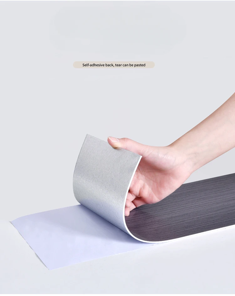 Description Picture 4 of itemWood grain baseboard pvc self-adhesive baseboard waistline waterproof and moisture-proof tile sticker