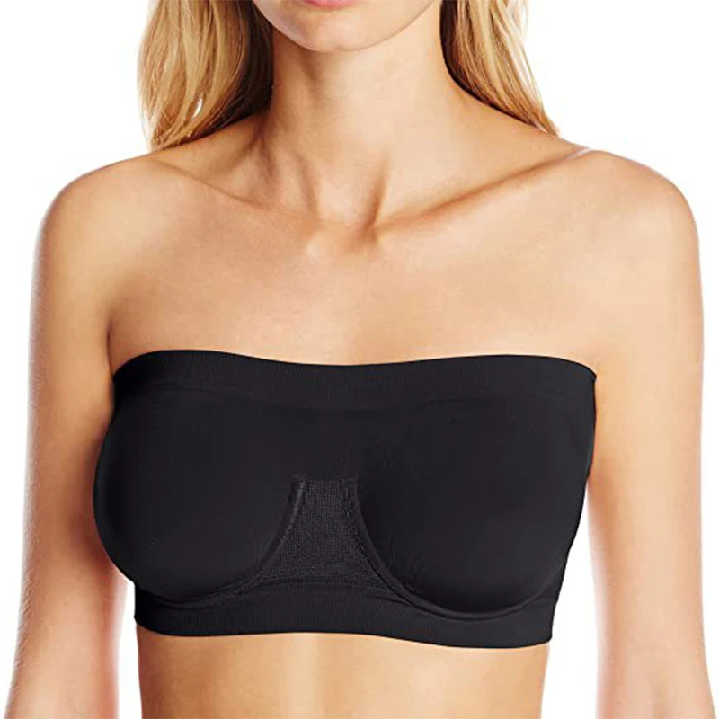 S-3XL Women Seamless Bra Lingerie Strapless Tube Tops Crop Top Sexy Strapless Bra Female Tanks Cotton Bralettes Underwear