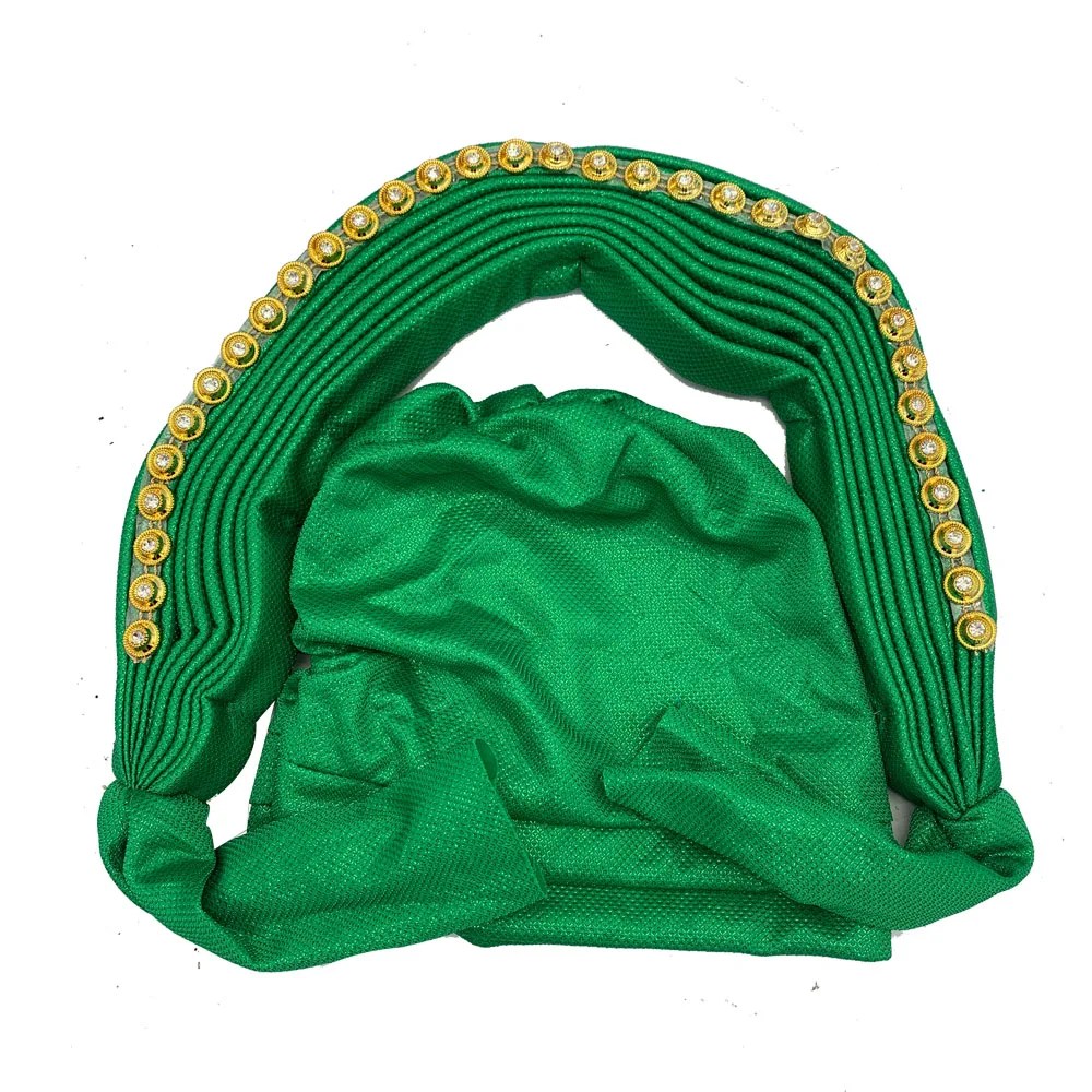 African Head Wraps African Auto Gele Women's Turban Cap Nigeria Headtie Wedding Party Head Ties Female Head Wraps Already Made Autogele