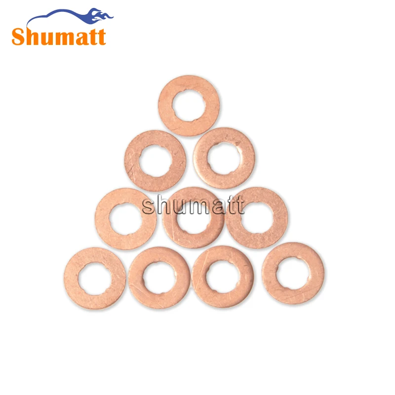 

China Made New F00VC17503 Diesel Fuel Injector Copper Washer Shim For 0445110020 0445110028 029 030 031 036 044 057 059 Injector