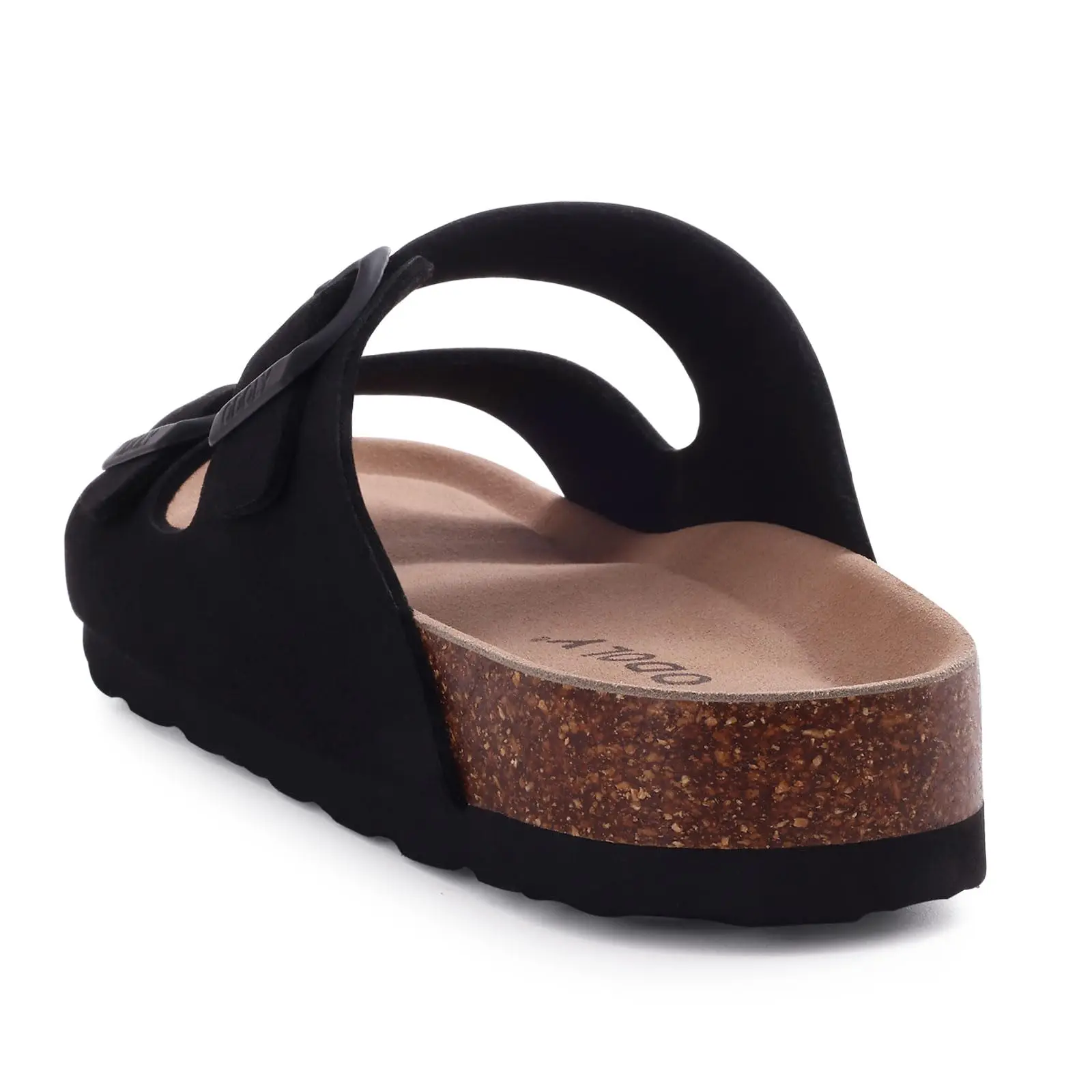 Shevalues Fashion Platform Cork Slippers For Women Men Classic Flats Sandals Summer Unisex Beach Sandals With Adjustable Buckle 4