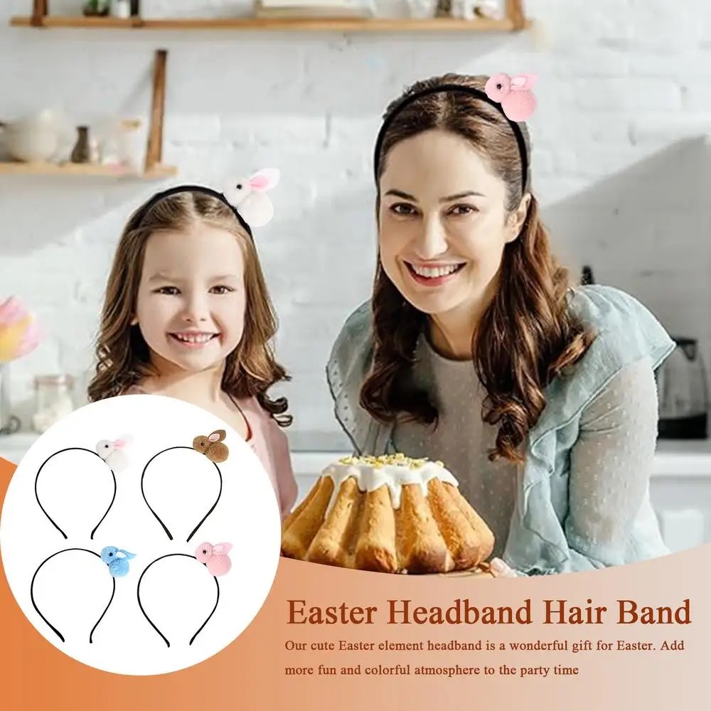 alt="Four Bunny Head Boppers, perfect for Easter celebrations.
