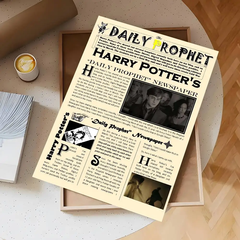 Film H-Harry Film P-Potter Poster Selbstklebende Wandbild Kunst Wasserdicht Aufkleber Für Bar Zimmer Dekor Hohe qualität Druck Geschenk – Detail 13