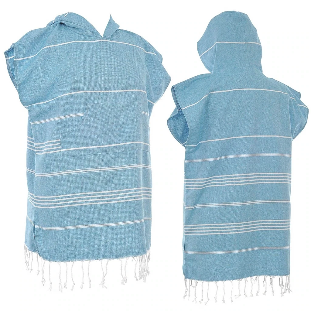 Serviette de plage en coton turc à capuche pour surf et change_voghion.com