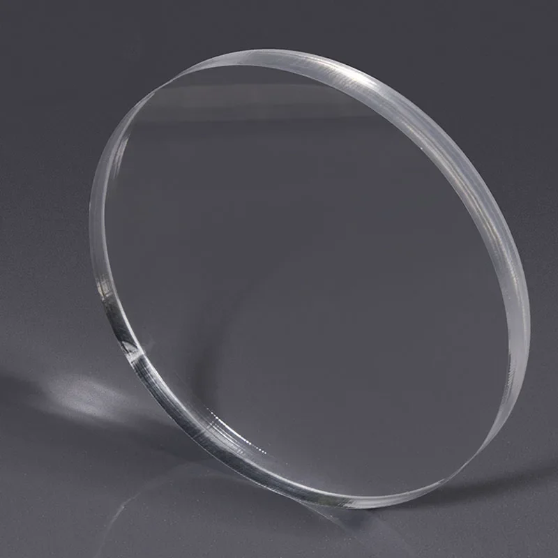 Acrylic Sheets Round Transparent Acrylic Sheet Plexiglass Plastic Board Dia 10mm-250mm Thickness 1 2 3 4 5 6 8 10mm