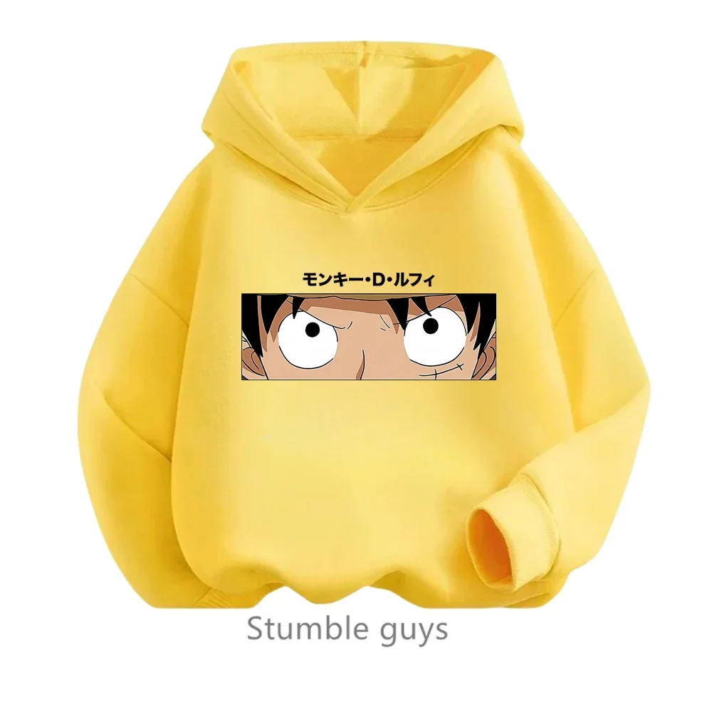 thumbnail image 1 of Ropa de primavera y otoño para niños, sudadera de una pieza para niños, ropa para niñas, sudadera de dibujos animados de Anime Luffy Zoro, traje para adolescentes, camisetas con capucha de Sonic, 1 of 5