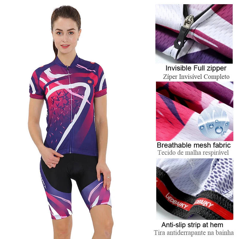 Mulher conjunto de roupas de ciclismo primavera outono longo jérsei ropa  deportiva mujer bmx terno mtb