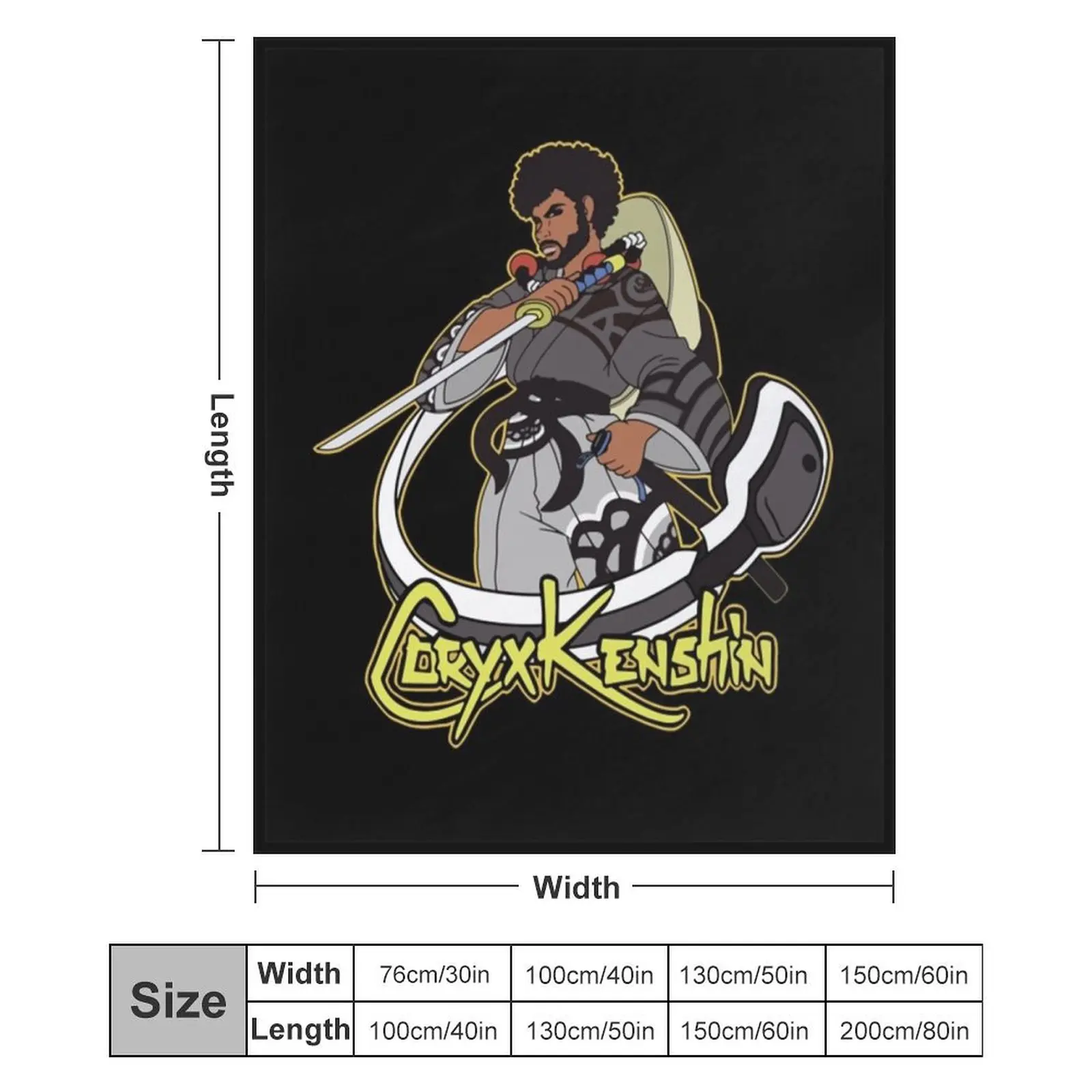 Coryxkenshin Throw Blanket 6