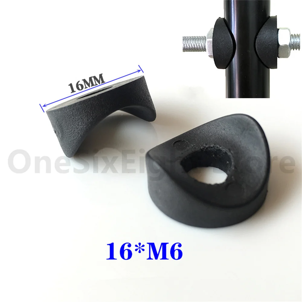 Plastic Round Washer Hole Plug 16x6mm-25x8mm For Pipe Bolt Furniture