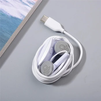 Per Samsung A33 A55 A53 A54 A73 M53 A90 Tipo C Auricolari In-ear Wired Mic Control USB-C Auricolare Per Galaxy S24 S23 S22 S21 FE