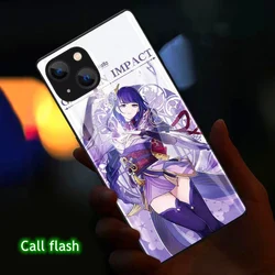 Luminous LED Flash Shockproof Phone Case - Original Call Light with Enhanced Protection for BlackShark 5RS (S)