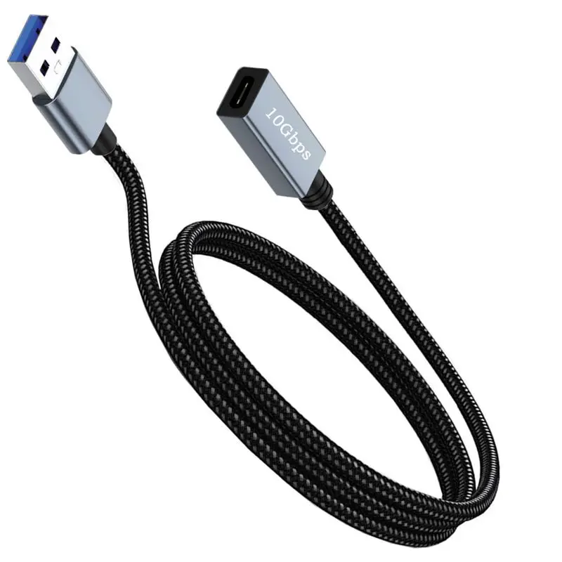 Dupla Face Dados Faixa Chip Usb 3.2 Cabo de Conexão Usb Macho para Tipo-c Cabo Adaptador Feminino Gen2 10gbps - Imagem 6