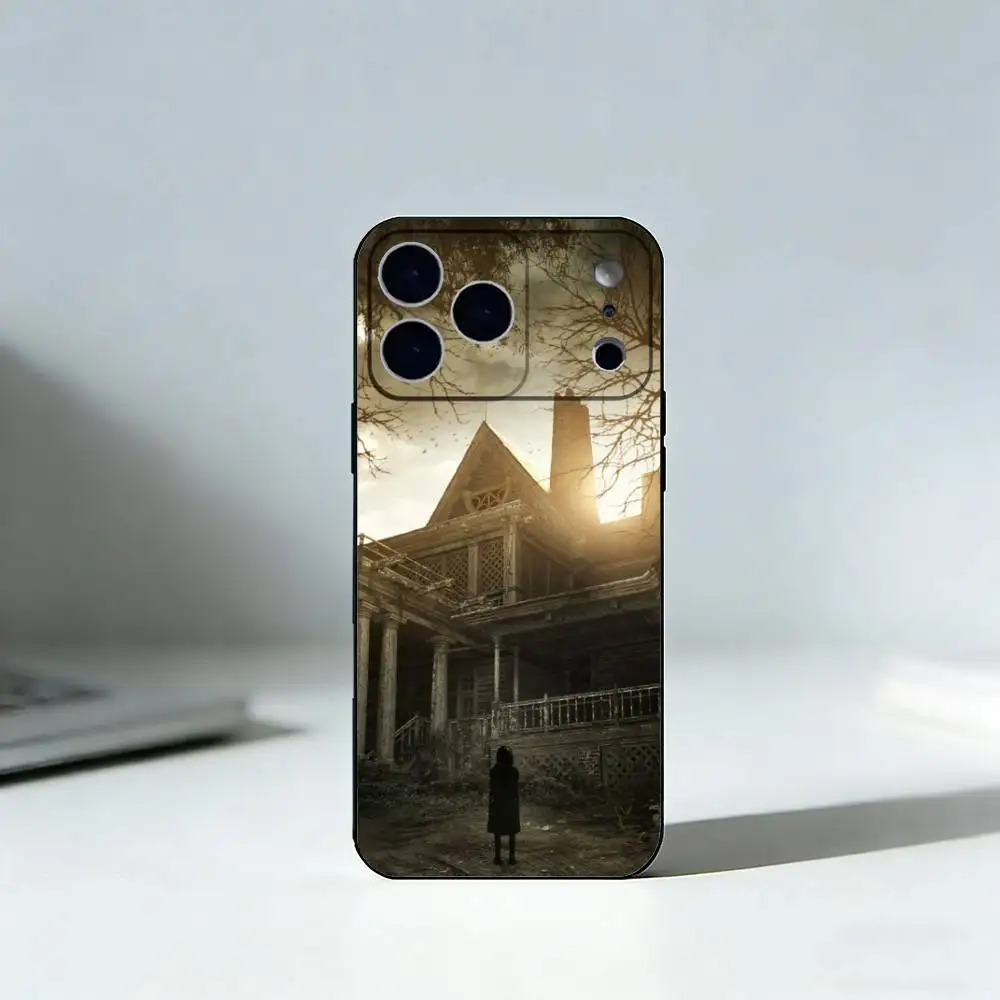 Resident Evil Black Silicone Phone Case